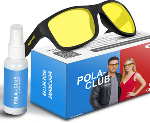 POLA-CLUB Wrap-around, Sports Sunglasses