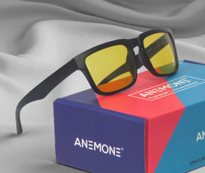 Anemone Retro Square, Rectangular, Shield, Wayfarer Sunglasses