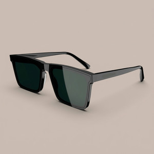 ERIC Retro Square Sunglasses