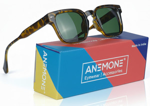 Anemone Retro Square Sunglasses