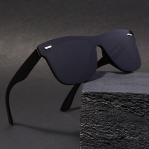 Netwiz Wayfarer Retro Square Sunglasses - Image 2