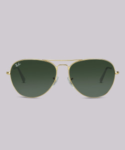 Buy Ray-Ban Aviator Sunglasses Green For Men Online Best Prices in India 
