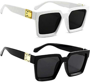 LIZA ANGEL Retro Square Sunglasses