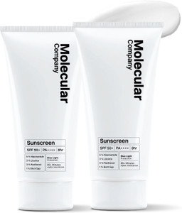Flat 40% Off: Molecular company suncreen pack of 2 @489