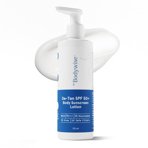Bodywise Sunscreen - SPF 50 PA++++ De-Tan Body Sunscreen Lotion SPF 50 ...