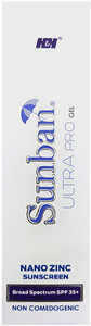 sunban Sunscreen - SPF 50 PA+++ Ultra Pro Gel 60gm