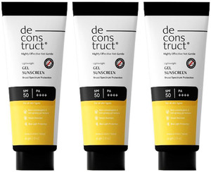 Deconstruct Sunscreen SPF 50 PA++++ Gel Sunscreen Pack of 3 - Image 6
