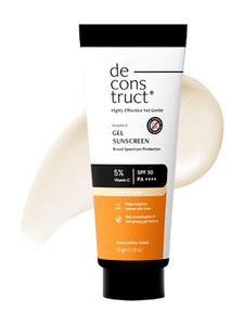 डिकन्स्ट्रक्ट 5% Vitamin C Gel Sunscreen SPF 50 - Image 6