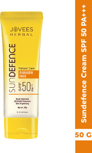 JOVEES Sunscreen - SPF 50 PA+++ Sun Defence Cream SPF 50 Sunscreen| For All Skin Type | UVA & UVB Protection