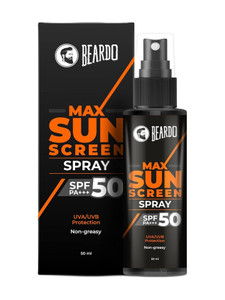 BEARDO Sunscreen SPF 50 PA+++ Max Spray 50ml - Image 1