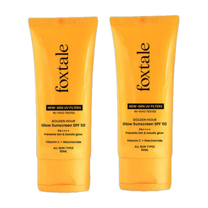 Foxtale Sunscreen SPF 50 PA++++ Glow (Pack of 2) - Image 6
