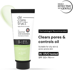 Deconstruct Sunscreen SPF 50 PA++++ 2% Salicylic Acid 30g - Image 1