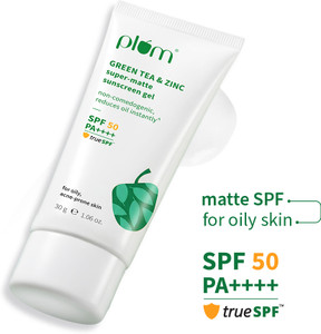 Plum Sunscreen SPF 50 PA++++ Green Tea & Zinc Super-Matte Sunscreen - Image 6