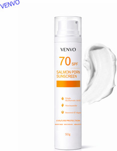 venvo Sunscreen - SPF 70 PA+++ SPF 70 PA++++ Salmon PDRN Calm Daily ...