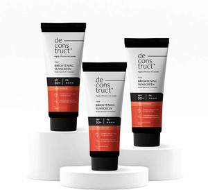 Deconstruct SPF 50+ PA++++ Brightening Sunscreen with Niacinamide, - Image 1