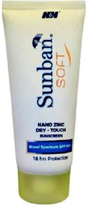 sunban Sunscreen - SPF 50 PA++++ Soft Sunscreen