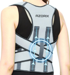 AZORIX Posture Corrector Belt for Men & Women Back Straight Belt, Back Support Belt Posture Corrector