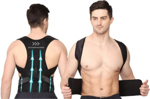 ZCAREPHARMA Magnetic Pain Relief Back Brace for men and women Posture Corrector