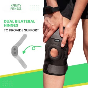 Xfinity Fitness Knee cap support with aluminium hinges for knee support and recovery Knee Support