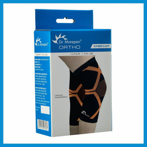 Dr. Morepen Ortho Knee Cap KN-06 Stretchable Fabric, Uniform Compression-L SIZE Knee Support