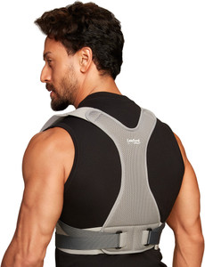 Leeford Posture Corrector Belt for Men & Women, Back Support Belt for Back Pain Relief Back / Lumbar Support