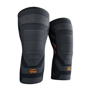 TYNOR Knee Cap Air Pro, Black & Orange, XXL, 1 Pair - Image 1