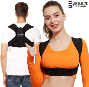 EKTAELITE Rehabb NE-Primium Posture Corrector Back Pain Relief Shoulder Support Belt Back / Lumbar Support