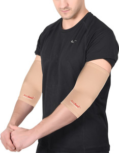 AccuSure Elbow Brace Compression Sleeves Pair Arm Brace for Sports, Gym, Joint Pain Elbow Support