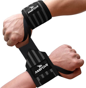 MAYOR Secure Wrap For Men Women Wrist Support Wrist Bands Gym & Fitness Gloves