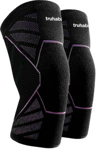 TruHabit Knee Cap for Women (Large) Knee Joint Support for Knee Pain, Sports, Gym, Squats Knee Support