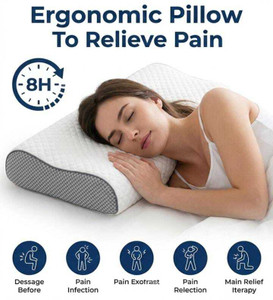 Kartona Orthopaedic Cervical Pillow - Ergonomic Pillow to Relieve Pain Cervical Pillow