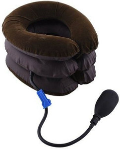 V P ENTERPRISES Cervical Neck Traction 3-Layers Portable Neck Pillow Neck Massager, Massage Pillow Cervical Pillow