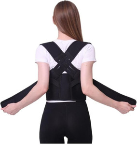Ahs Products Body Back Posture Correcting Belt Backbone Clavicle Brace Shoulder Support Belt Posture Corrector