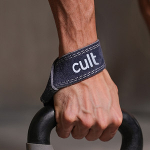 Cult Pair of Weight Lifting Strap Wrist Support (Blue) - Image 6