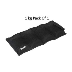 Linefaily Ankel and Wrist Gym Exercise 1 Kg Weight Cuff Ankle Support