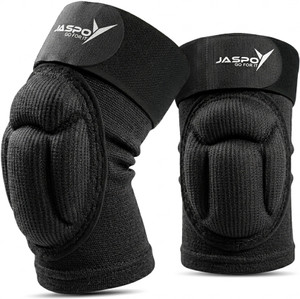 Jaspo Roll-Safe Knee Caps for Gym&Sports | Shock Absorbent, Breathable & Ergonomic Fit Knee Support