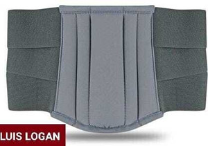 LUIS LOGAN LS Support Belt for Back Support Pain Reliever Enhance Back Posture (Grey,XXL) Back / Lumbar Support
