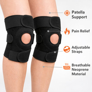 Awero BLACK-KNEE-SUPPORT-CAP Knee Support