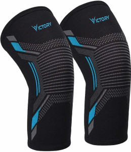 VICTORY Knee Support For Exercise, Gym, Running, Yoga, Pain Relief Men & Women Knee Support
