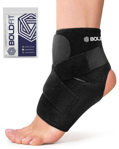 BOLDFIT Sports Cap Binder Pain Relief Compression Bandage Men Women Ankle Support