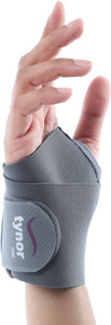 TYNOR Wrist Brace with Thumb, Grey, Universal Size, 1 Unit Wrist Support