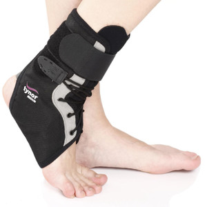 TYNOR Ankle Brace, Black, Small, 1 Unit Ankle Support