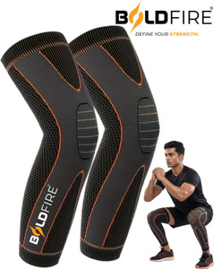 BoldFire Full Leg Sleeve, Knee Braces for Knee Pain Women & Men, Knee Compression Sleeves Knee Support