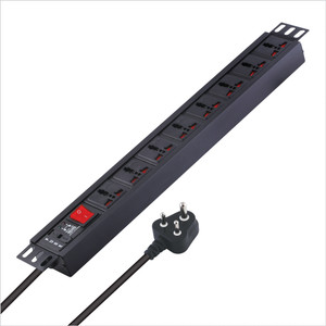 MX Universal Power Strip 5 Amp Wall|Rack Mount With Switch 2794_5M 8 ...