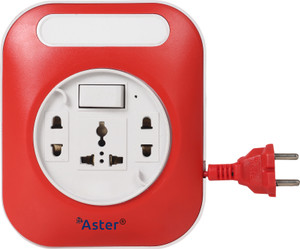 Aster Power will 1+2 Extension Board with 3 Sockets and Power Cable 3 Socket Extension Boards