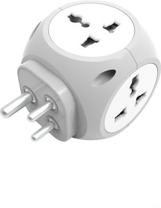 एम्बॉक्स Multiplug Adapter With Safety Shutter 4 सॉकेट सर्ज रक्षक