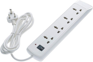 BAJAJ 4-Way Spike and Surge Guard 5 MTR 4  Socket Extension Boards