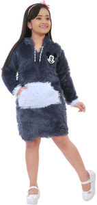 newsifa Colorblock V Neck Party Girls Black Sweater