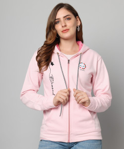 KLAXXY Full Sleeve Printed Women Sweatshirt