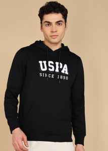 U.S. POLO ASSN. Full Sleeve Solid Men Sweatshirt